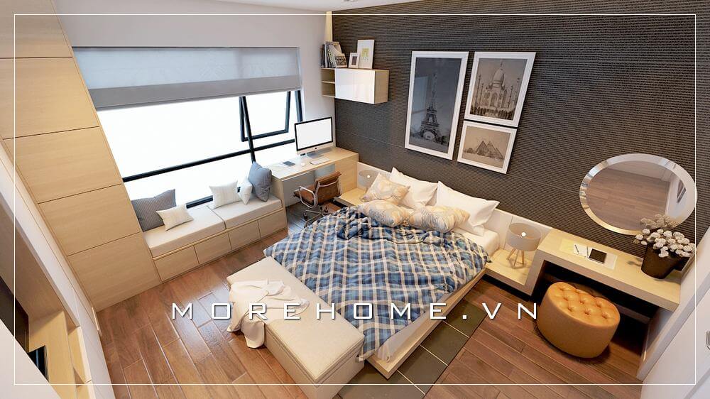 Hình ảnh các mẫu giường ngủ gỗ công nghiệp hiện đại và trẻ trung